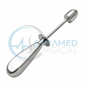Kit d'Instruments en Acier Inoxydable Certifié CE pour Hémorroïdes avec Ligateur à Aspiration, Proctoscope, Source Lumineuse et Bandes de Caoutchouc - Product Image 5