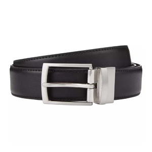 Ceinture en cuir véritable pour homme PIHA SPORTS, largeur 56 mm, boucle à double ardillon, écologique, légère, pour costumes/jeans/tenues décontractées, taille 34 - Product Image 5