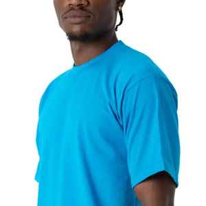 Fabrication directe au Pakistan, service OEM, t-shirt de sport, nouveau design, pour hommes, utilisation en salle de sport, spandex, polyester, fabriqué par Long Mission Industry. - Product Image 3