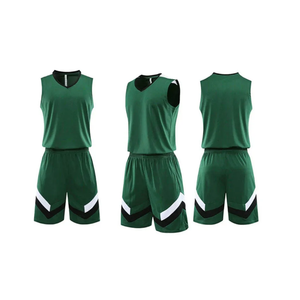 Ensemble d'uniformes de basketball personnalisés par sublimation pour hommes – Maillot sans manches et short respirants pour équipes sportives - Product Image 1