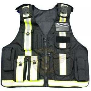 Customized Logo Tactical <b>Dog</b> Handler Security Vest High Visibility Reflective Safety Clothing Front Zipper Guard Uniform - Product Image 4