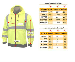 Comfortable Softshell Customized Logo ANSI Class 2 EN ISO Class 2 Visibility Safety <b>Jacket</b> for <b>Worker</b> High Quality Zipper Unisex - Product Image 6