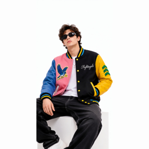 Veste d'hiver tendance fabriquée par des professionnels, design très populaire, veste de baseball varsity de haute qualité. - Product Image 3
