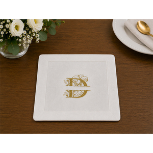 Posavasos de Lino Bordados de Primera Calidad |   Posavasos Decorativos para Bebidas para Hoteles y Restaurantes - Product Image 3