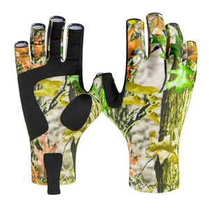Fishing <b>Gloves</b> for Outdoor Sports Fingerless Sun Protection Breathable Quick Dry Non Slip Grip Flexible Stretch Fit for Fishing - Product Image 6