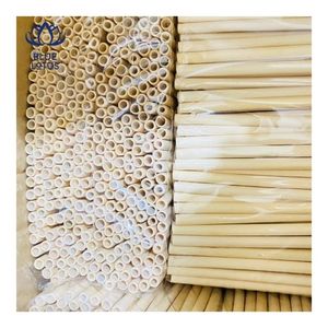 Pailles à boire en bambou de qualité supérieure, réutilisables, écologiques, légères, durables, pour jus, café, surface lisse, faciles à utiliser, 2026 - Product Image 6