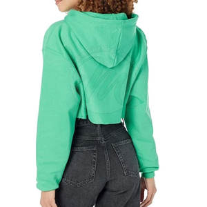 Nouveaux modèles de sweats à capuche courts personnalisés, style streetwear, respirants, arrivée tendance. - Product Image 2