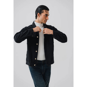 Custom Men's Designer Casual Cotton Denim Jacket Button Closure <b>Coat</b> Waterproof Winter Comfortable <b>Heated</b> Jean Jacket OEM - Product Image 1