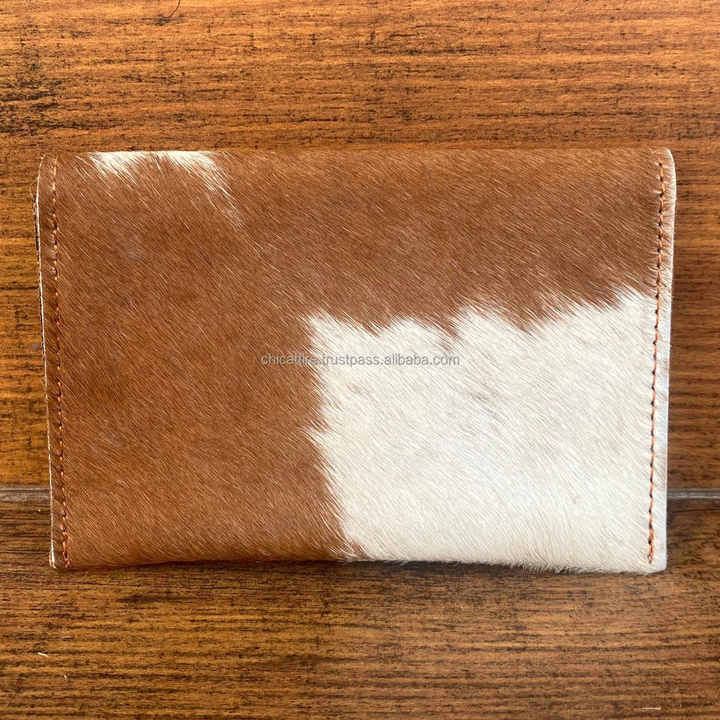 Genuine Cow Leather Mini Coin Purse Western Card Case Slim Front Pocket Wallets for Women Credit Card/Cash Holder Envelope Pouch