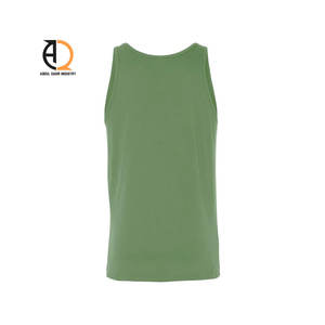 Débardeur uni en coton 100% de haute qualité pour homme, personnalisable avec logo d'usine - Product Image 6