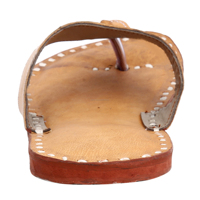 Pantoufles en cuir véritable faites à la main 100% sandales d'été personnalisées confortables sandales en cuir de vachette personnalisées