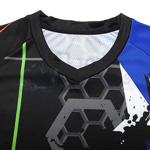 T-shirt de sport léger, tendance, confortable, respirant, à séchage rapide, personnalisable avec logo par sublimation, prix de gros - Product Image 4