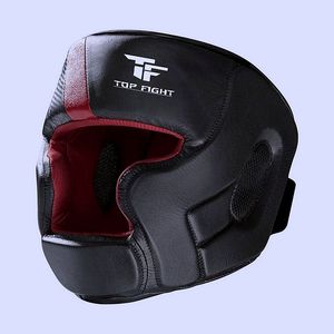 อุปกรณ์ป้องกันศีรษะสำหรับชกมวย หนัง PU ระบายอากาศได้ดี สำหรับฝึกซ้อมและแข่งขัน เหมาะสำหรับผู้ใหญ่ ทั้งชายและหญิง สำหรับศิลปะการต่อสู้ - Product Image 3