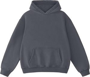 Custom Logo Mineral Wash hoodies Fleece <b>Drop</b> Shoulder Hoodie Women's hoodies Premium Blank Loungewear 100% cotton hoodies - Product Image 1