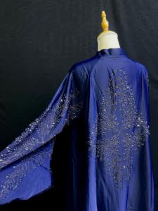 New Dubai style abaya Traditional Islamic Women's Saudi Arabian Abaya Spring Polyester Breathable Ankle Length Muslim - Product Image 3