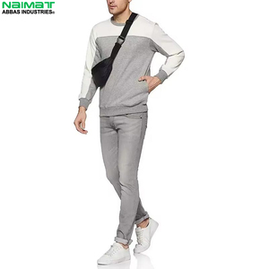 Sudadera de Cuello Redondo de Poliéster Reciclado Sostenible para Hombre, Material Ecológico, para Entrenamiento, Gimnasio, Práctica, Top Pack - Product Image 2