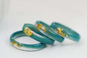 Handmade Christian Customized <b>Resin</b> Ring for Women Elegant <b>Epoxy</b> Statement Ring Unique Fashion Jewelry Gift Wholesale - Product Image 4