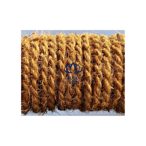 Corde en fibre de coco pure, écologique et sûre, de qualité supérieure, idéale pour la fixation de clôtures et l'attachage agricole, prix usine. - Product Image 1