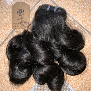 Vente chaude paquets vierges de cheveux humains non transformés Temple 100% cheveux bruts vietnam rebondissant vague lâche cheveux bruts pas d'emmêlement - Product Image 5