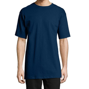 Fabricants de chemises OEM, sur mesure, 100% coton, manches courtes, col rond, décontracté, respirant, séchage rapide, coupe régulière, fitness pour hommes - Product Image 4