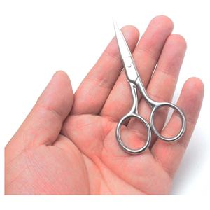 Tijeras de Precisión UBI de 3.5 Pulgadas, Acero Inoxidable, 32 Dientes, Mango de Acero, Puntas Finas Extra Afiladas, para Diestros, para el Cabello - Product Image 1