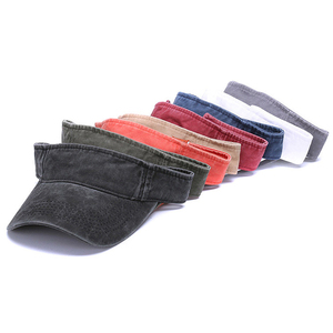 Casquette de soleil anti-UV imperméable avec visière intégrale, protection solaire en plastique, unisexe, en jean, personnalisable, pour l'été - Product Image 4