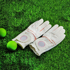 Guantes de Golf Deportivos de PU con Logotipo Personalizado al por Mayor, OEM/ODM, Alto Rendimiento, Transpirables, Antideslizantes, Dedos Completos, Elásticos, para Hombre y Mujer - Product Image 5