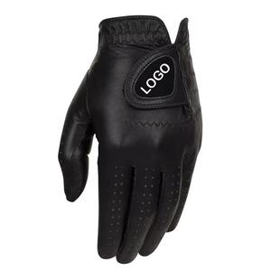 Gants de golf personnalisables en coton thermique antidérapant de haute qualité avec marqueur de balle intégré, pour le cyclisme, écologiques, à manches longues - Product Image 1