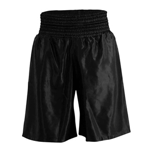 Nouveaux shorts de boxe pour hommes, 100 % polyester, entraînement, shorts de boxe colorés, service OEM, légers, respirants, pour le combat - Product Image 2