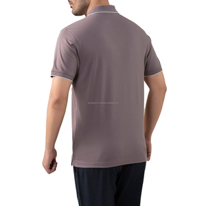 Camiseta de Polo de Golf Personalizada para Hombre, Protección UV, Transpirable, Ligera, Ropa Deportiva para Exteriores, Proveedor al por Mayor de Fábrica OEM - Product Image 2