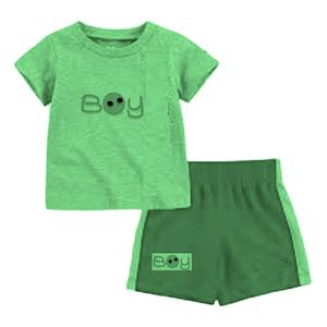 Daisy Apparel in India 2PCs Kids Boys Top y Shorts Set Verano Primavera Estilo Imprimir Patrón Venta al por mayor Empaquetado - Product Image 3