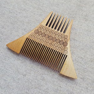 Premium Handmade Natural Wooden Comb For <b>Beard</b> Anti Static Wide Tooth Hair Comb <b>Beard</b> Comb for Men Women Salon Hair <b>Care</b> Gift - Product Image 1