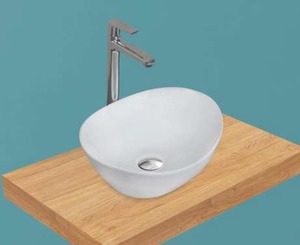 Lavabo de encimera de cerámica o porcelana, superventas, popular, venta al por mayor - Product Image 1