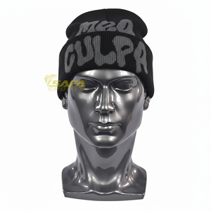 Gorros de Punto Personalizados al por Mayor para Paintball, Gorra Táctica Cálida de Invierno con Logotipo Bordado, Precio de Fábrica de Proveedor OEM - Product Image 2