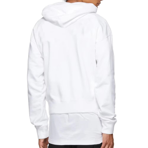 Sweat à capuche blanc premium 2026 pour homme, personnalisable avec logo, style streetwear décontracté, en molleton doux, coupe oversize, mode hiver - Product Image 6