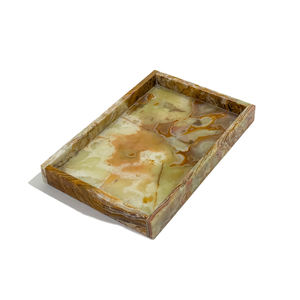 Nueva Bandeja de Mármol Natural Onyx de Lujo, Gran Formato, para Mesa de Cocina, Sala de Estar, Almacenamiento de Llaves, Decoración Moderna Personalizada - Product Image 3