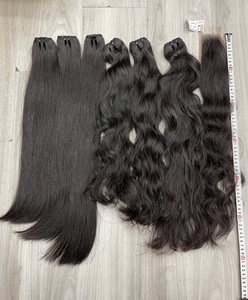 Extensions Professionnelles Cheveux Naturels Ondulés en Trame, Lots de Cheveux Vietnamiens Bruts Doublement Tirés, Pointes Épaisses Très Lisses - Product Image 5