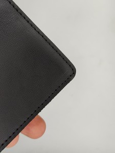 Genuine Leather Trifold <b>Wallet</b> For Men With Multiple Card Slots And Cash Compartment Classic Black <b>RFID</b> <b>Blocking</b> Premium Product - Product Image 3