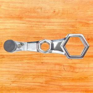 Fabricado en Taiwán, ODM/OEM disponible: Mango de sujeción de brocas reversible 3 en 1 de 72T con disco y 2 llaves de boca fija - Product Image 1