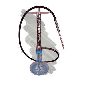Ensemble de chicha Malaki Luxury Russian Platinum Blue Edition 65cm en gros - Product Image 2