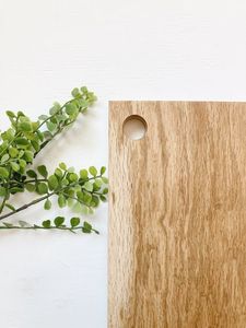 Tabla de cortar hecha a mano de madera de mango |   Tabla de Cortar y Servir Rectangular Natural |   Apto para lavavajillas, grosor de 0.4 cm |   Ecológico - Product Image 3