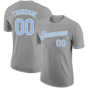 Maillot de baseball uni à manches courtes avec boutons, personnalisable, style hip-hop, pour hommes - Product Image 1