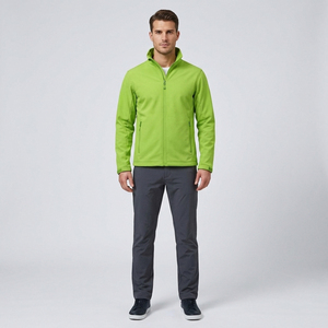 Chaqueta Softshell Personalizada para Hombre, Diseño Urbano Moderno, Resistente al Viento y al Agua, Chaqueta de Moda para Viajeros - Product Image 5