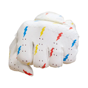 PROVEN ENTERPRISES White Cabretta Leather Luxury Right Hand Golf Gloves Button Closure Adjustable Wrist <b>Strap</b> Hand Grips - Product Image 5