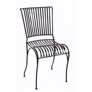 Sillón de Alambre Metálico Naranja, Estilo Moderno de Mediados de Siglo, Silla de Comedor Cantilever, Muebles para Sala de Estar, Exteriores, Villas y Apartamentos - Product Image 2