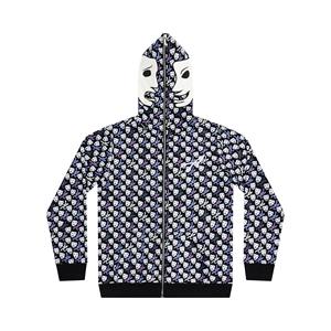 Sudadera con capucha de alta calidad para hombre, con cremallera, estampado personalizado, bordado, algodón, venta al por mayor, sudadera Assali - Product Image 4