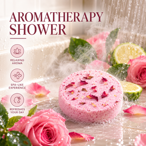 Coffret Cadeau de Pastilles de Douche Rose et Agrumes, Comprimés d'Aromathérapie, Emballage Personnalisé, Marque Privée, Fournisseur en Gros, Fabricant OEM - Product Image 2