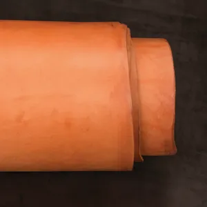 Cuir de buffle naturel non teint, tanné végétal, de qualité supérieure, idéal pour la fabrication de semelles de chaussures personnalisées, de portefeuilles et de sacs à main. - Product Image 1
