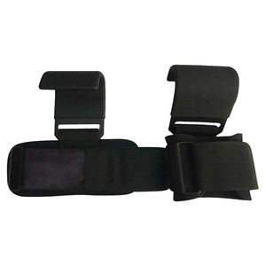 En gros, Ensemble de crochets de levage rembourrés en néoprène pour la musculation et le fitness, avec protection de paume pour soulevé de terre, sécurité professionnelle - Product Image 6