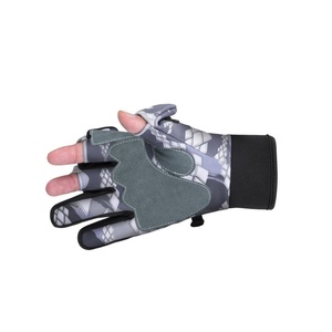 Gants de pêche sportifs personnalisés sans doigts, doux, de qualité supérieure, sublimés, pour hommes - Product Image 2